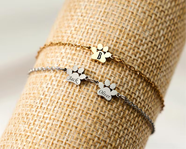 Gepersonaliseerde Pootafdruk Armband